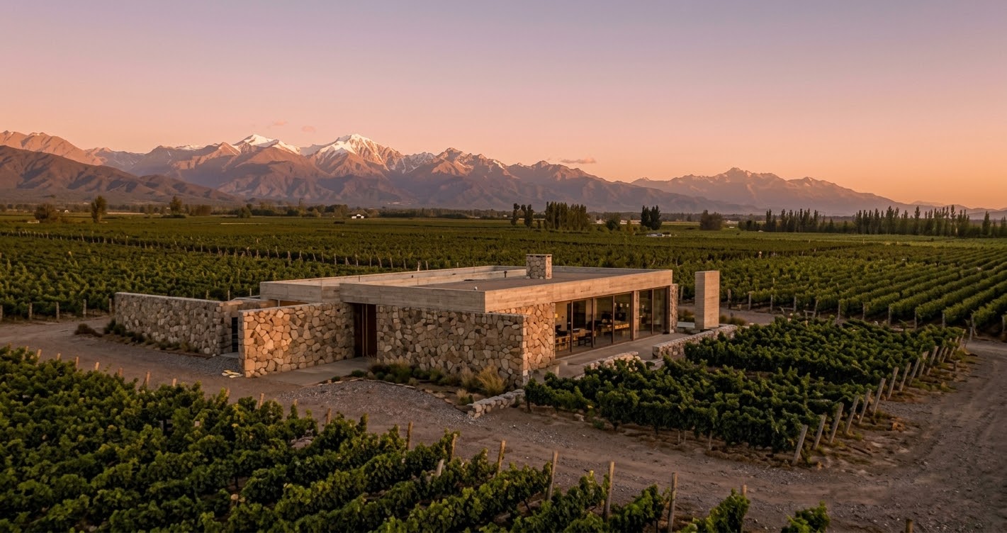 Bodega del Valle, proyecto de enoturismo en Valle de Uco, Mendoza